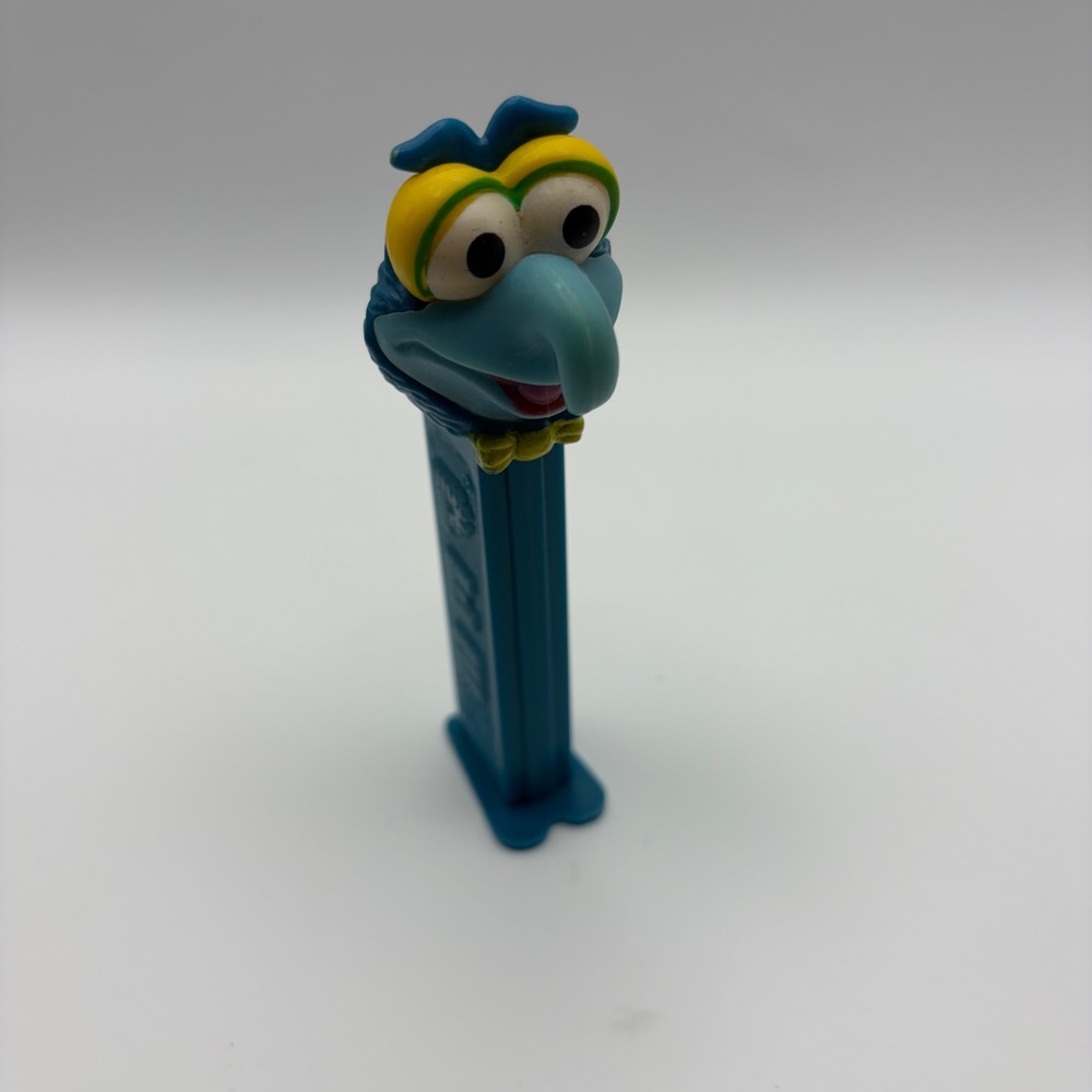 Vintage Gonzo PEZ Dispenser Jim Henson Muppets Teal Blue Stem Czech Republic